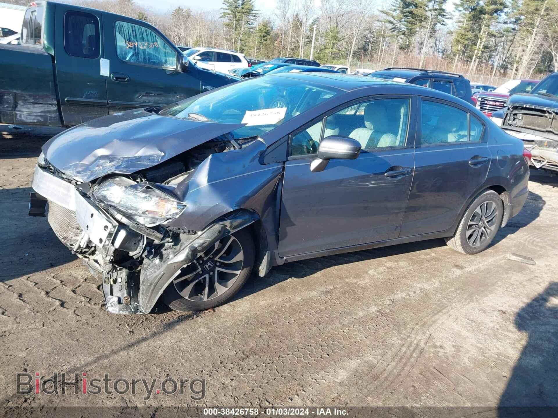2015 HONDA CIVIC - VIN: 19XFB2F84FE014609 - Фото 2