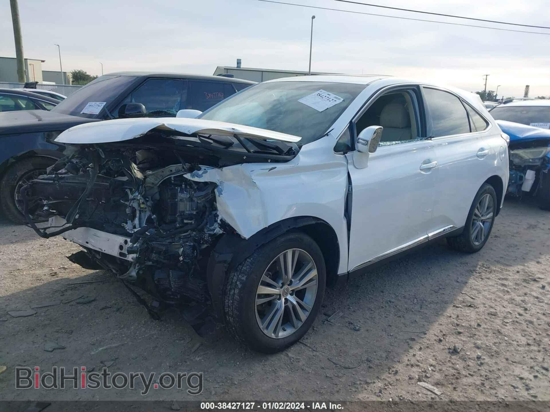 2015 LEXUS RX 450H - VIN: 2T2ZB1BAXFC003236 - Фото 2