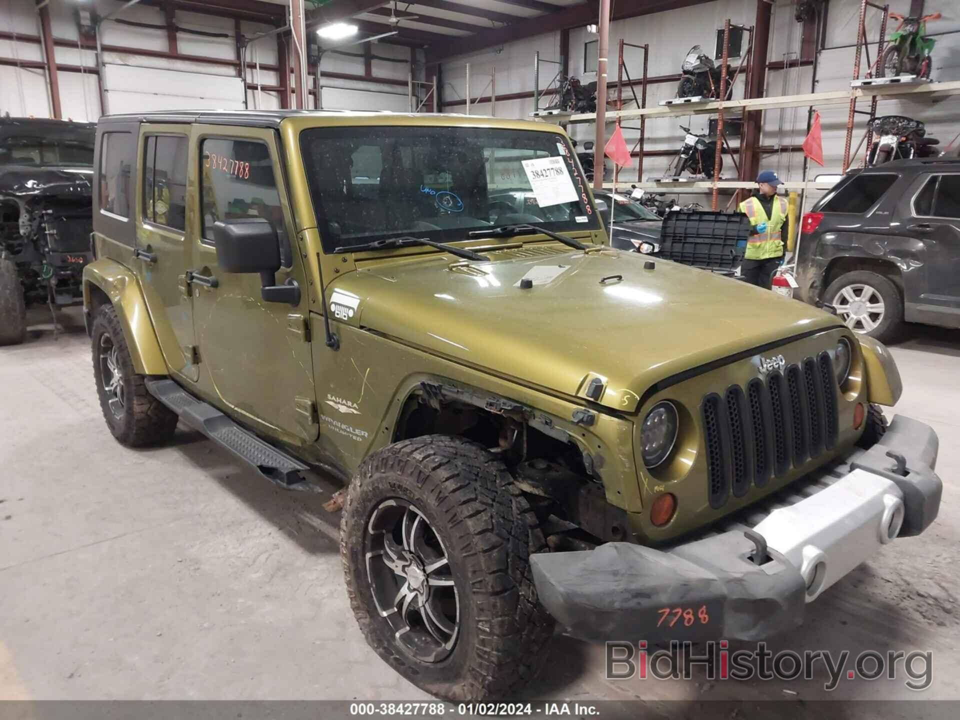 Photo 1J4GA59158L603597 - JEEP WRANGLER 2008