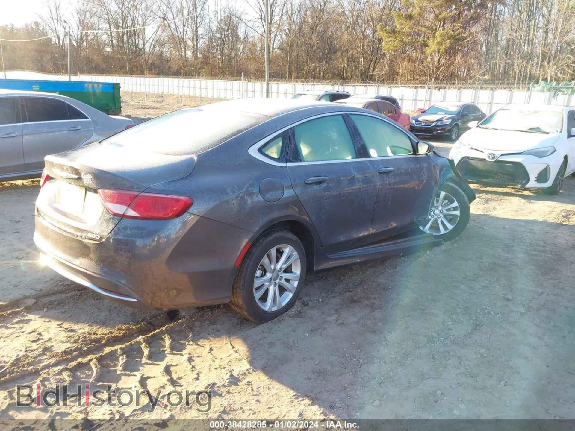 2016 CHRYSLER 200 - VIN: 1C3CCCAB3GN165595 - Фото 4