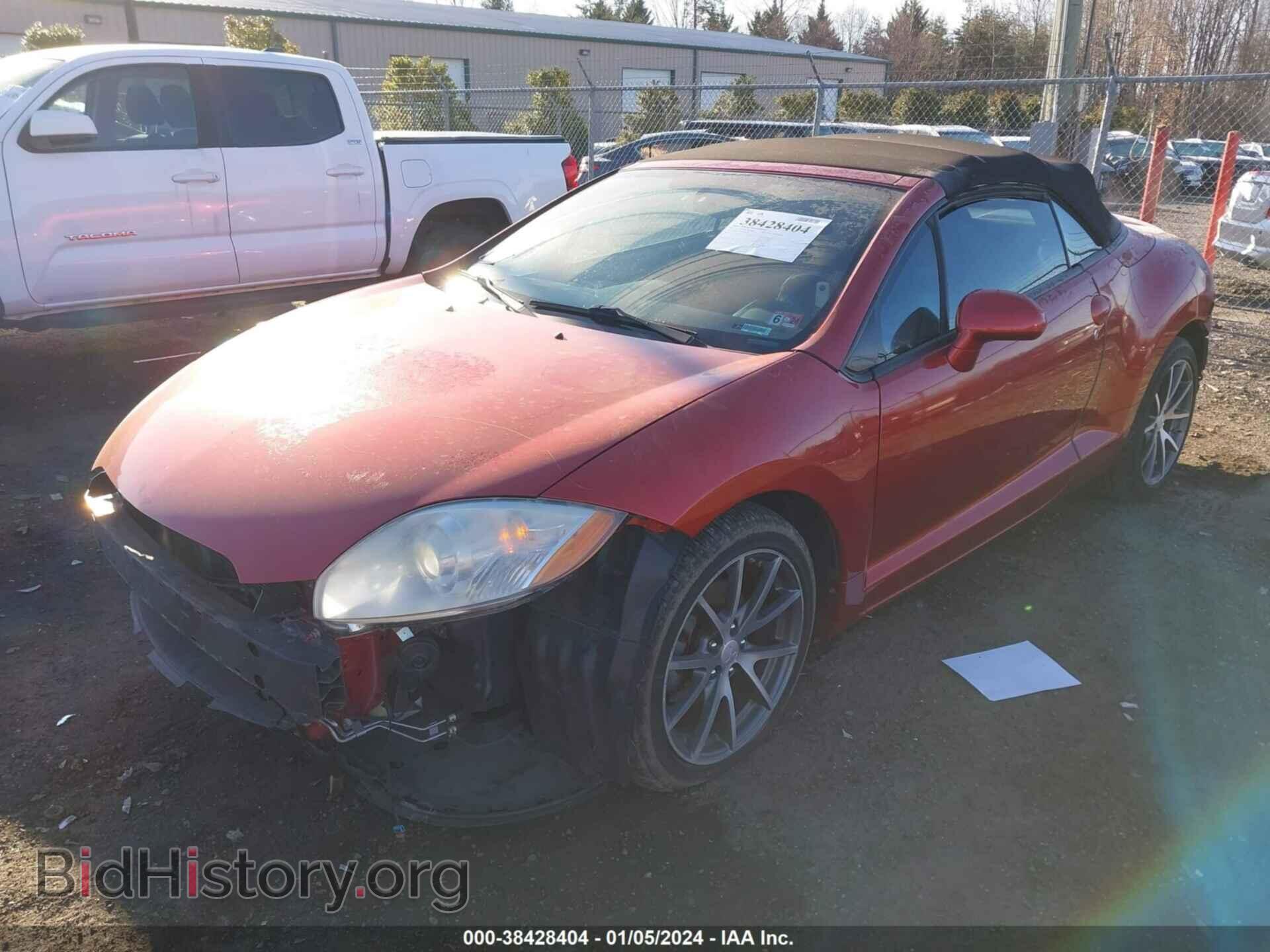 2011 MITSUBISHI ECLIPSE SPYDER - VIN: 4A37L3ET5BE003327 - Фото 2