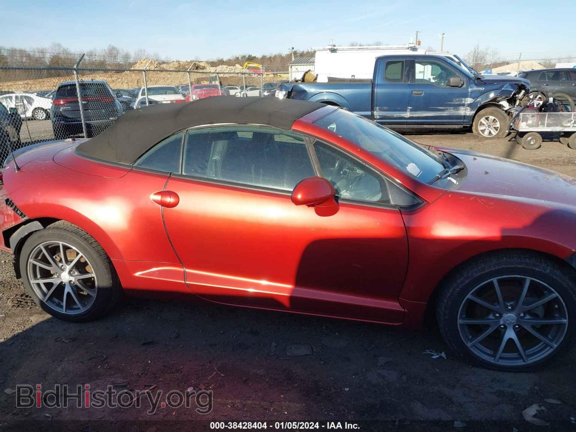 2011 MITSUBISHI ECLIPSE SPYDER - VIN: 4A37L3ET5BE003327 - Фото 14