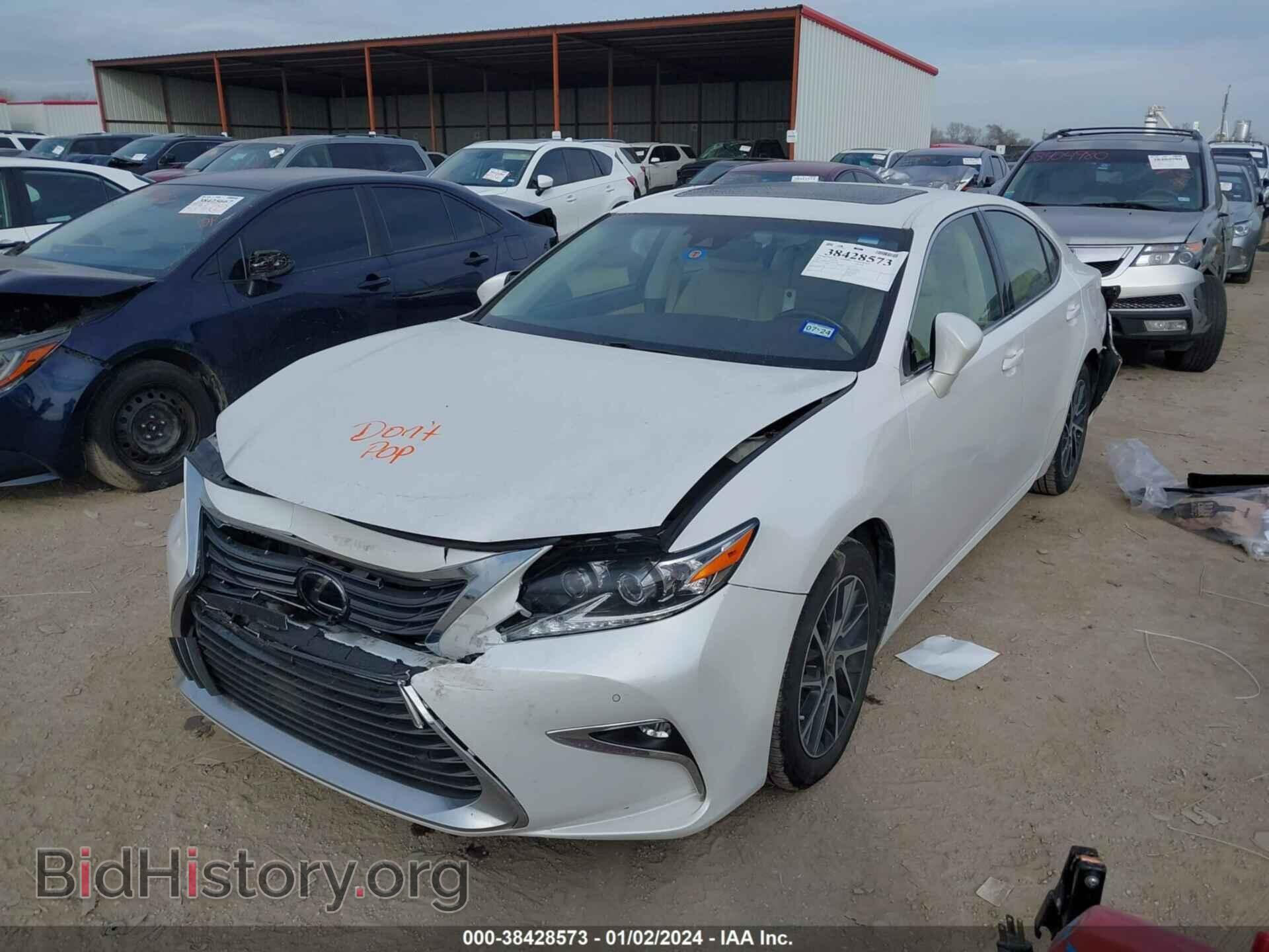 2016 LEXUS ES 350 - VIN: JTHBK1GG5G2241870 - Фото 2
