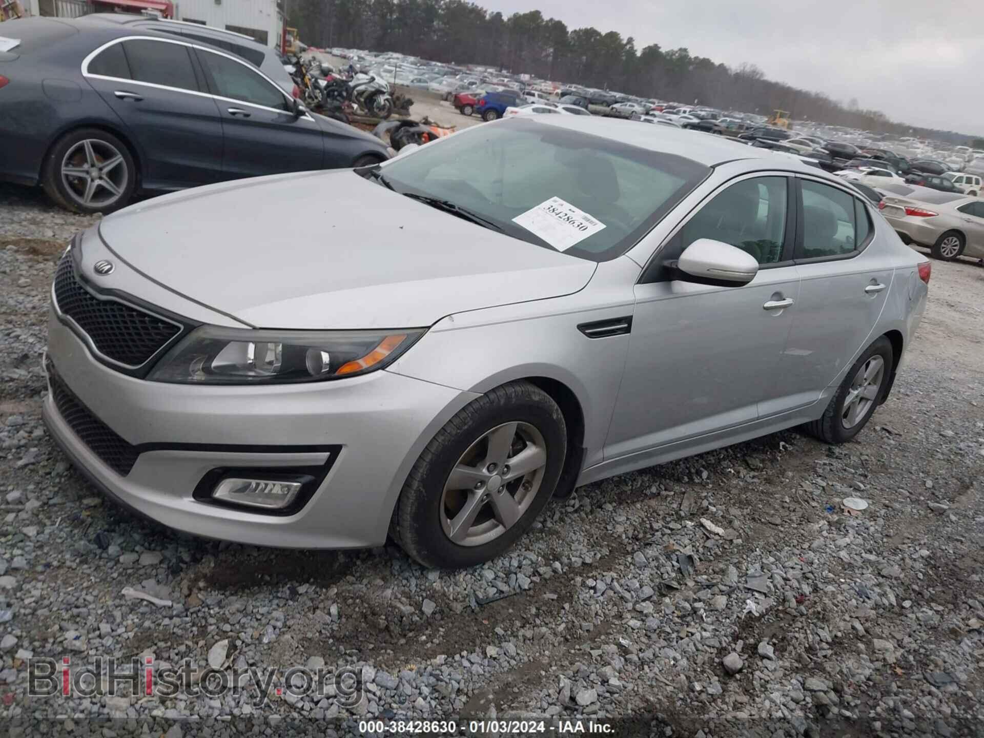 2015 KIA OPTIMA - VIN: 5XXGM4A71FG405491 - Фото 2