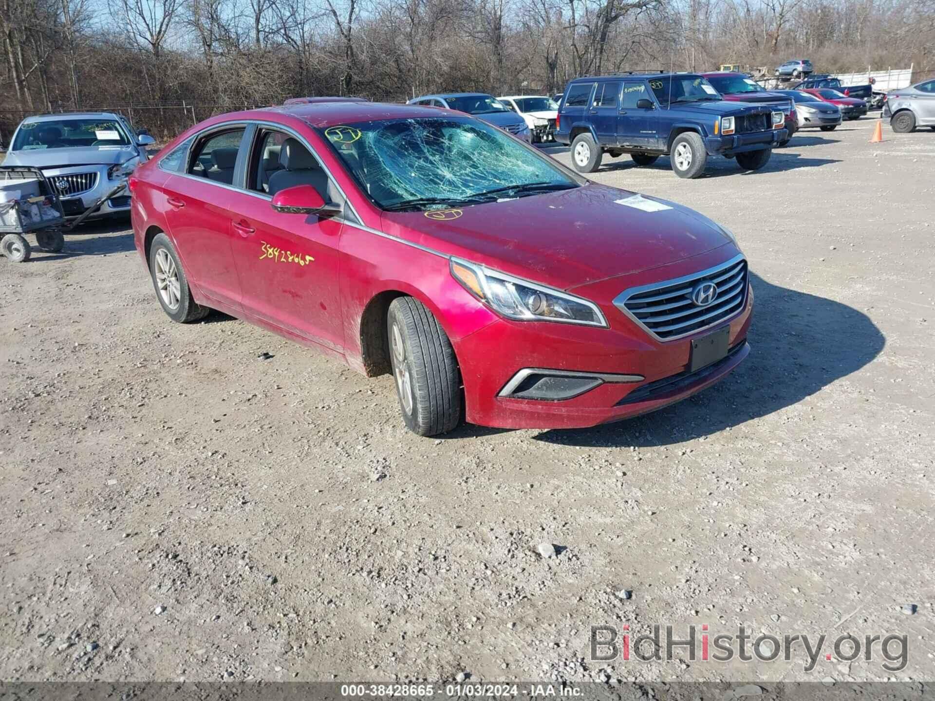 Фотография 5NPE24AF5GH333348 - HYUNDAI SONATA 2016