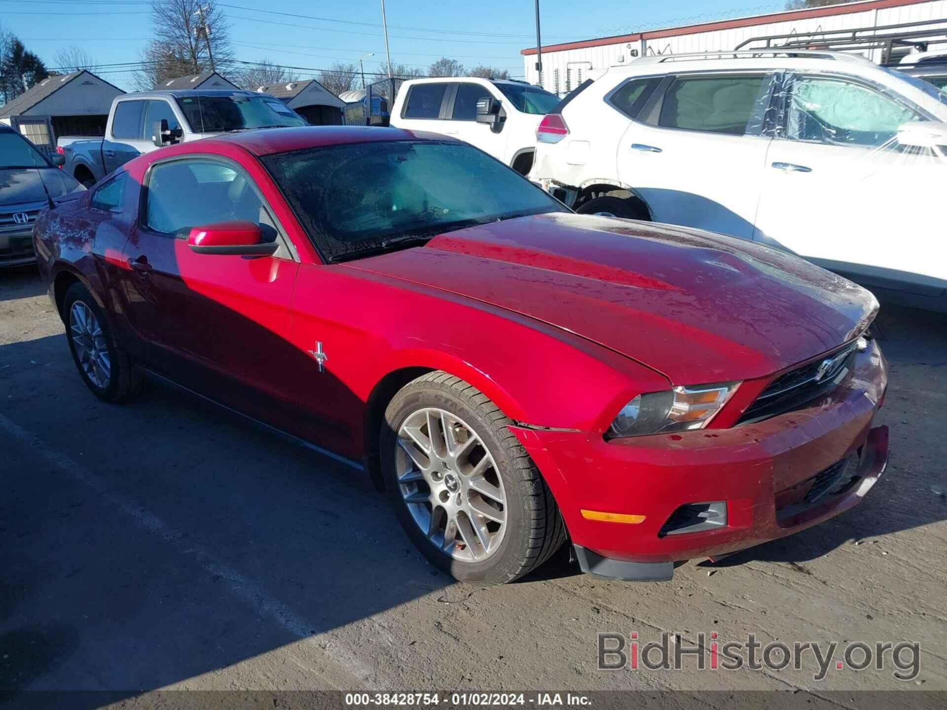 Photo 1ZVBP8AM4C5232982 - FORD MUSTANG 2012