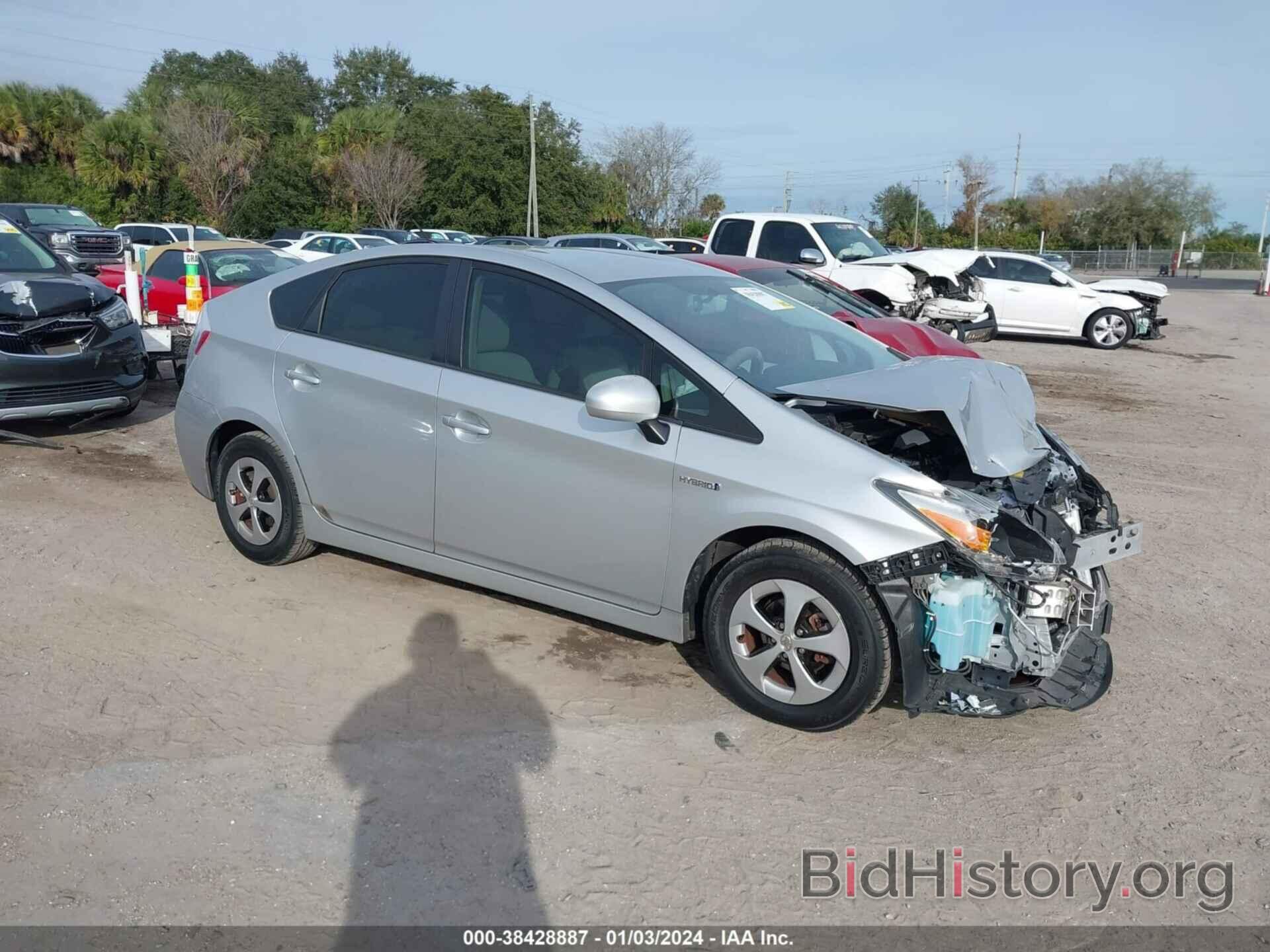 Photo JTDKN3DU5D0345085 - TOYOTA PRIUS 2013