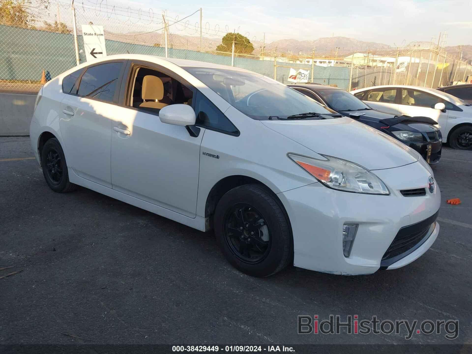 Photo JTDKN3DU0F0425509 - TOYOTA PRIUS 2015