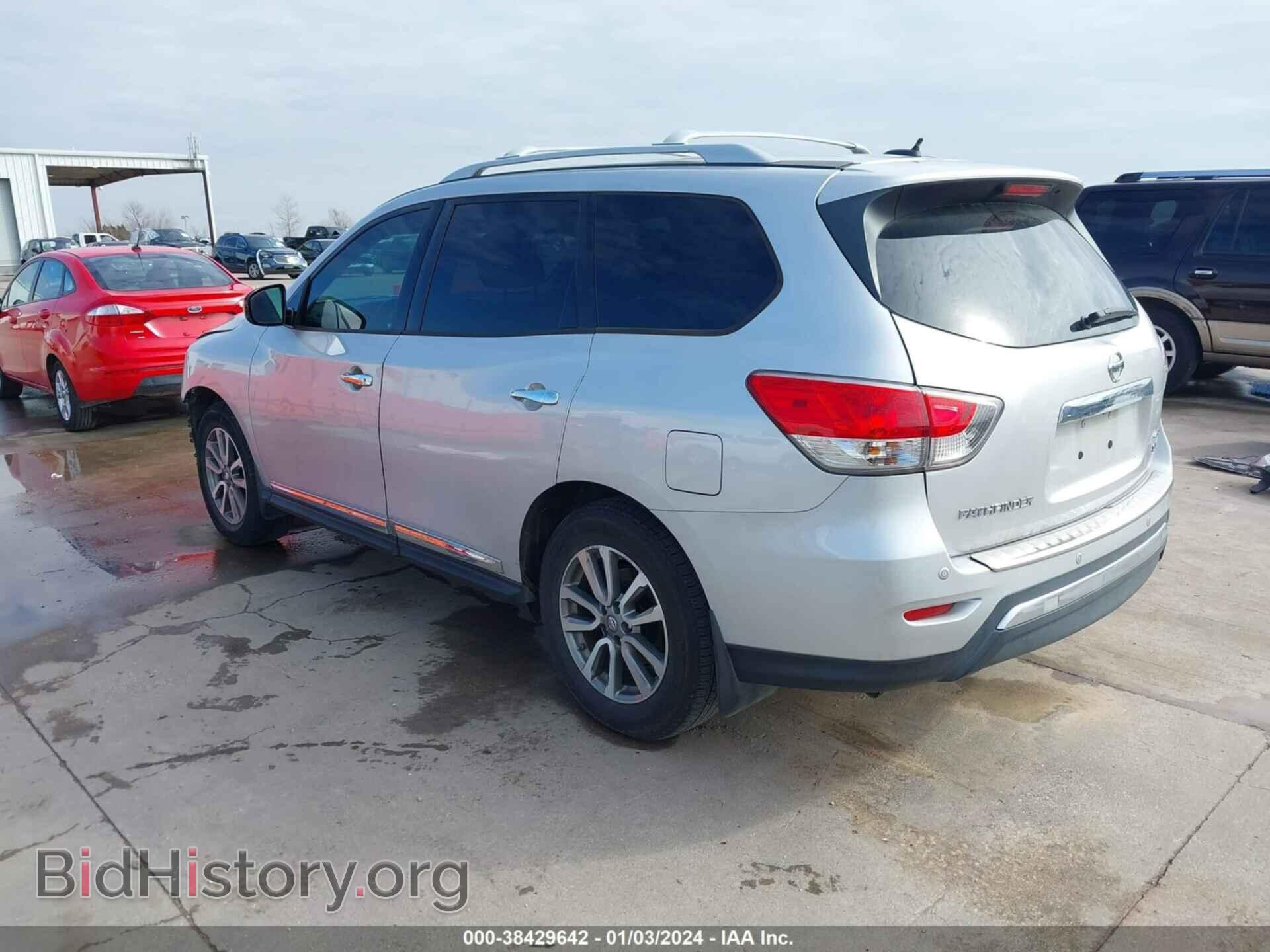 2014 NISSAN PATHFINDER - VIN: 5N1AR2MM2EC633720 - Фото 3