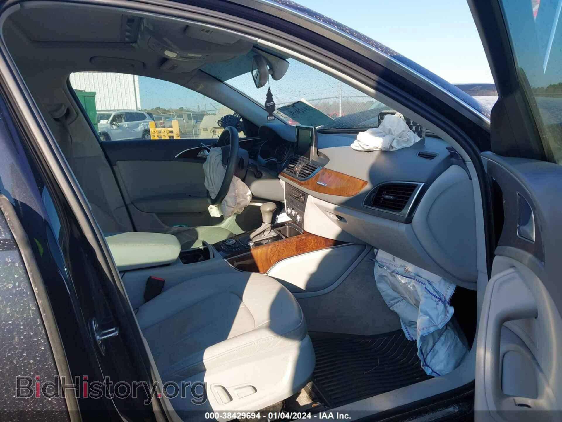 2013 AUDI A6 - VIN: WAUGFAFC8DN122003 - Фото 5