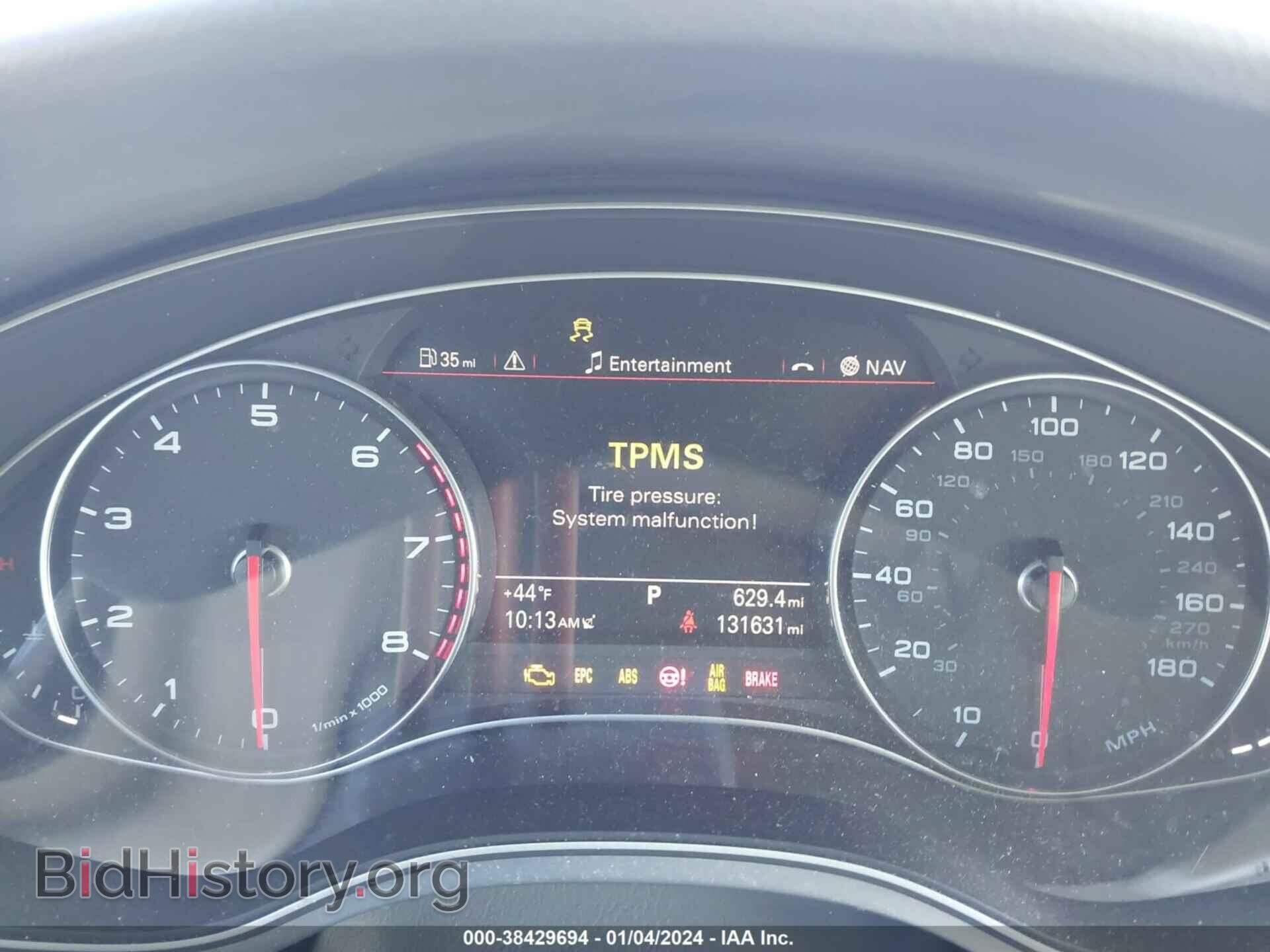 2013 AUDI A6 - VIN: WAUGFAFC8DN122003 - Фото 7
