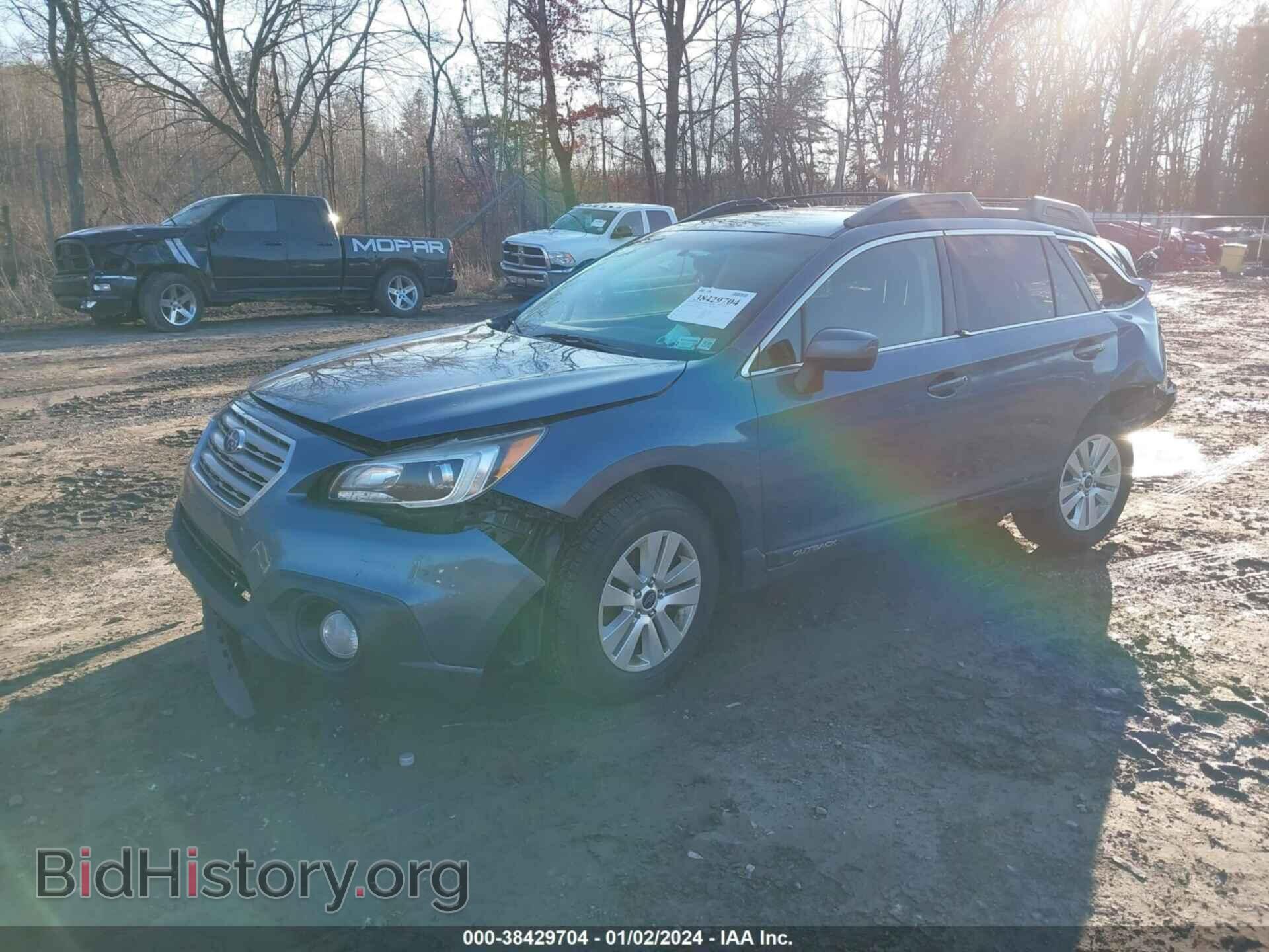 2015 SUBARU OUTBACK - VIN: 4S4BSACC7F3359086 - Фото 2