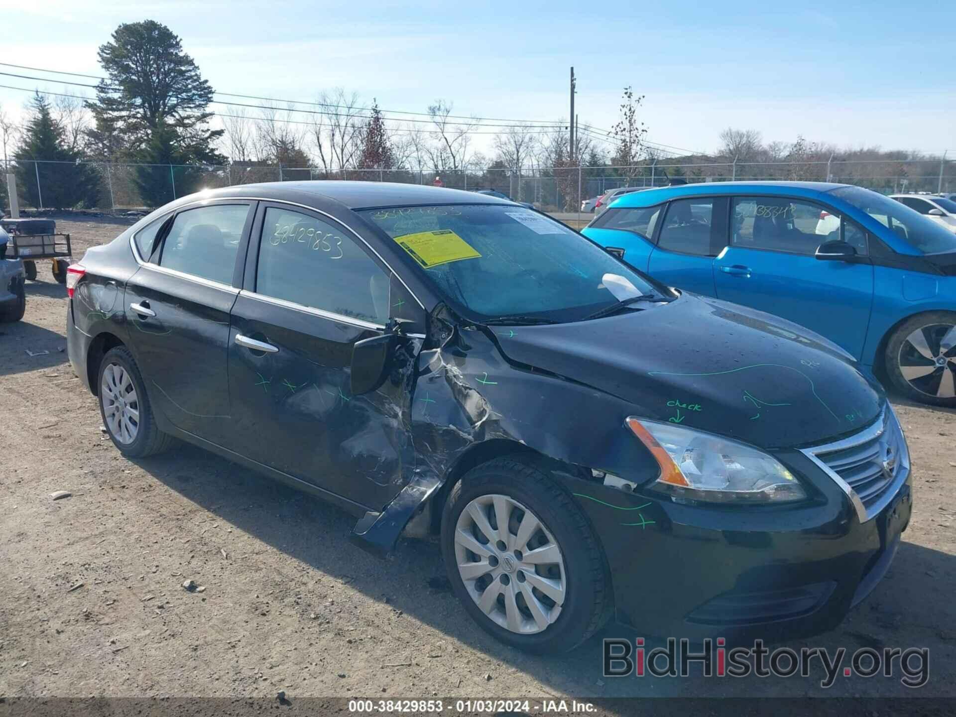 Photo 3N1AB7AP6FY382975 - NISSAN SENTRA 2015