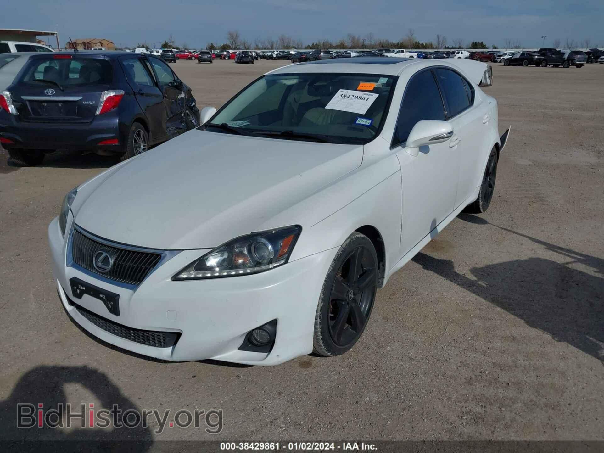 2012 LEXUS IS 250 - VIN: JTHBF5C27C2102419 - Фото 2