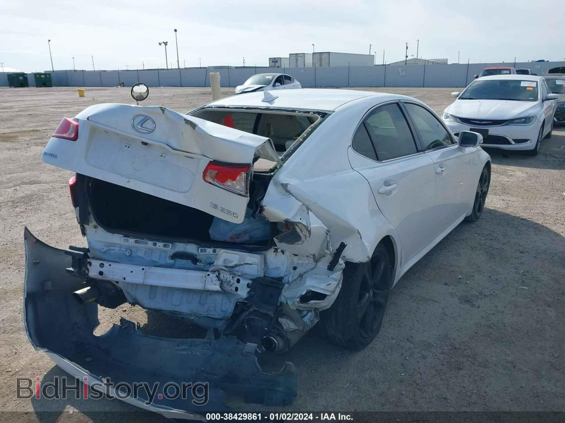 2012 LEXUS IS 250 - VIN: JTHBF5C27C2102419 - Фото 4