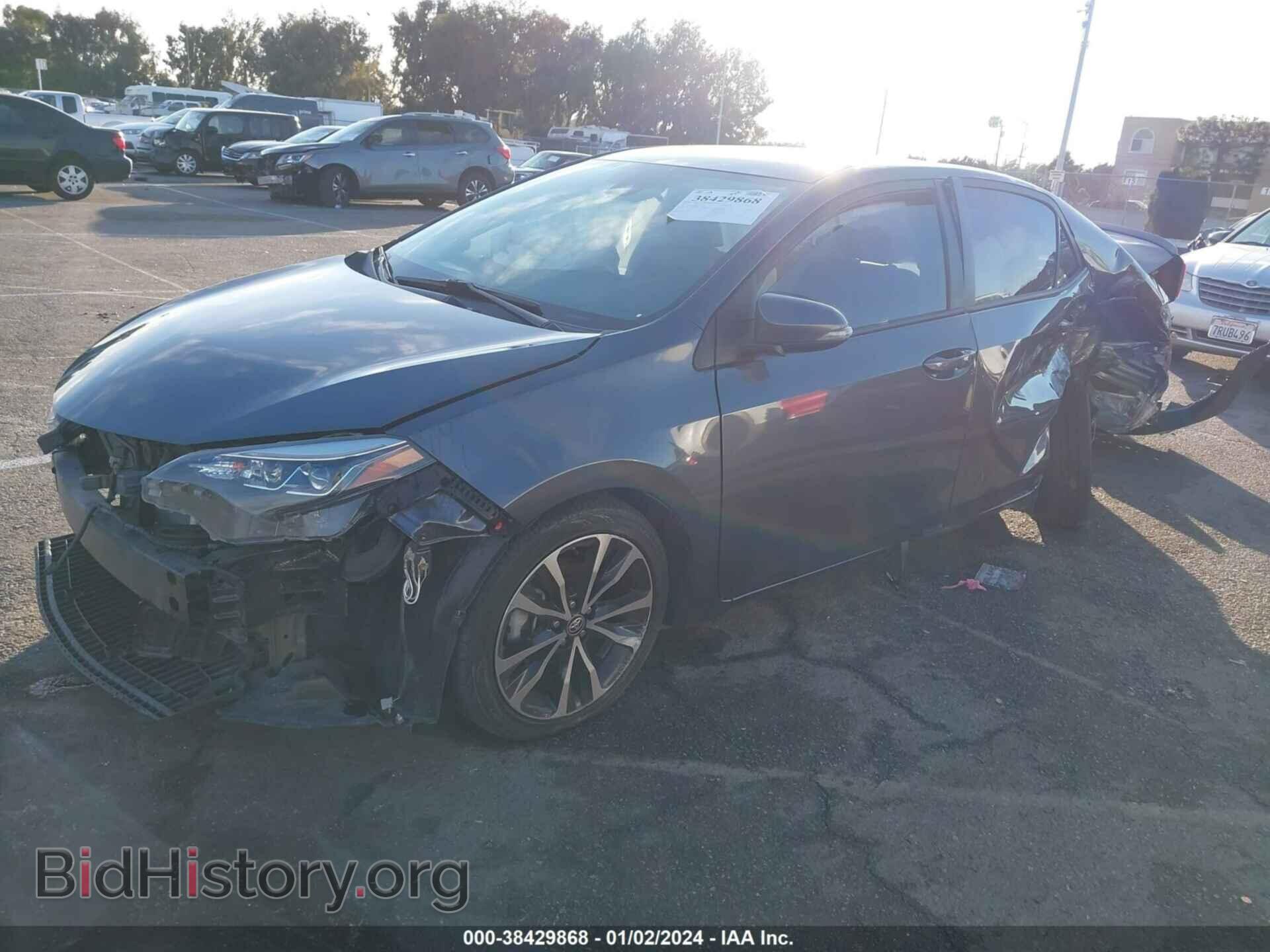 2017 TOYOTA COROLLA - VIN: 5YFBURHE8HP703378 - Фото 2