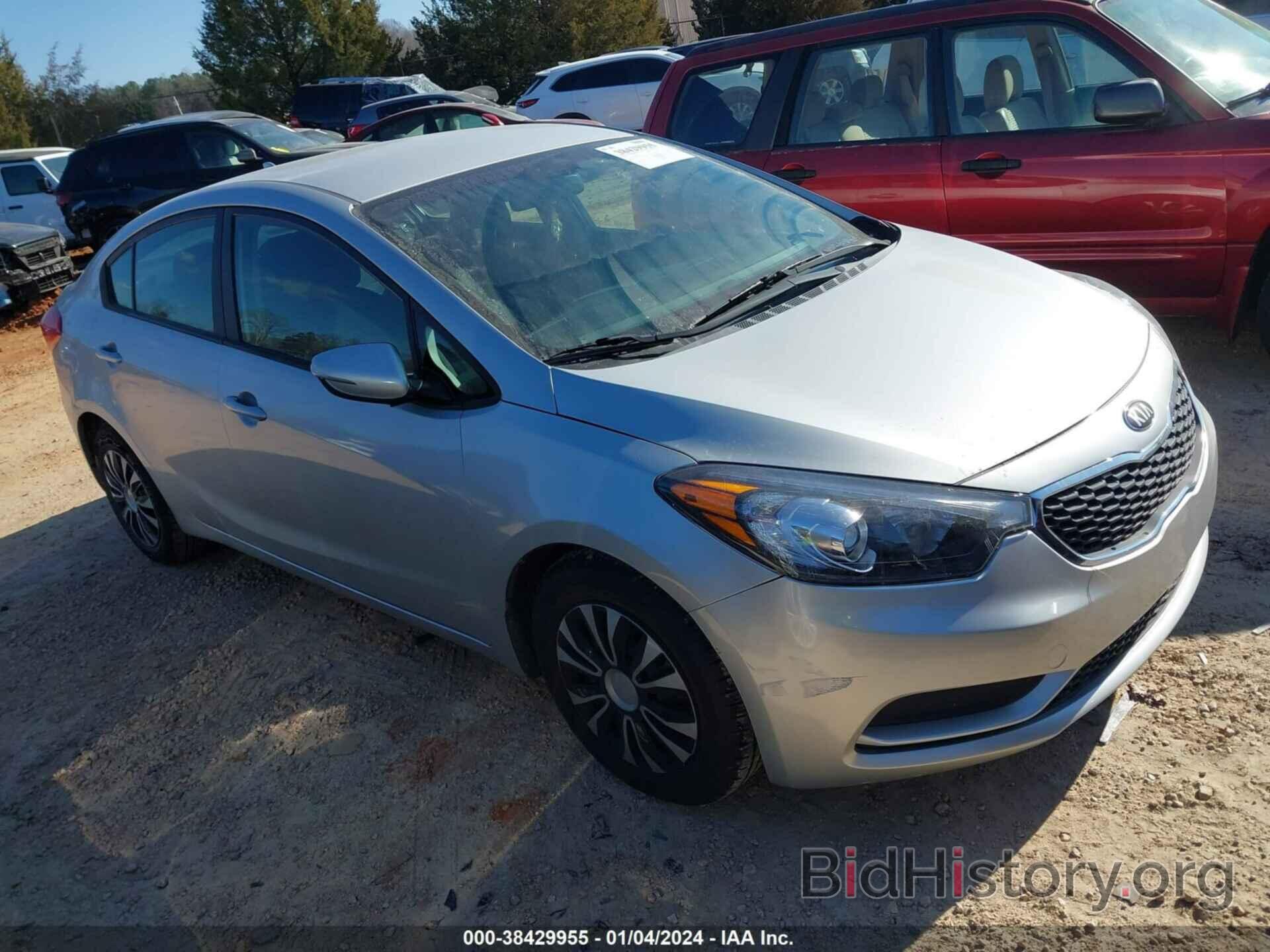 Photo KNAFX4A65F5349521 - KIA FORTE 2015