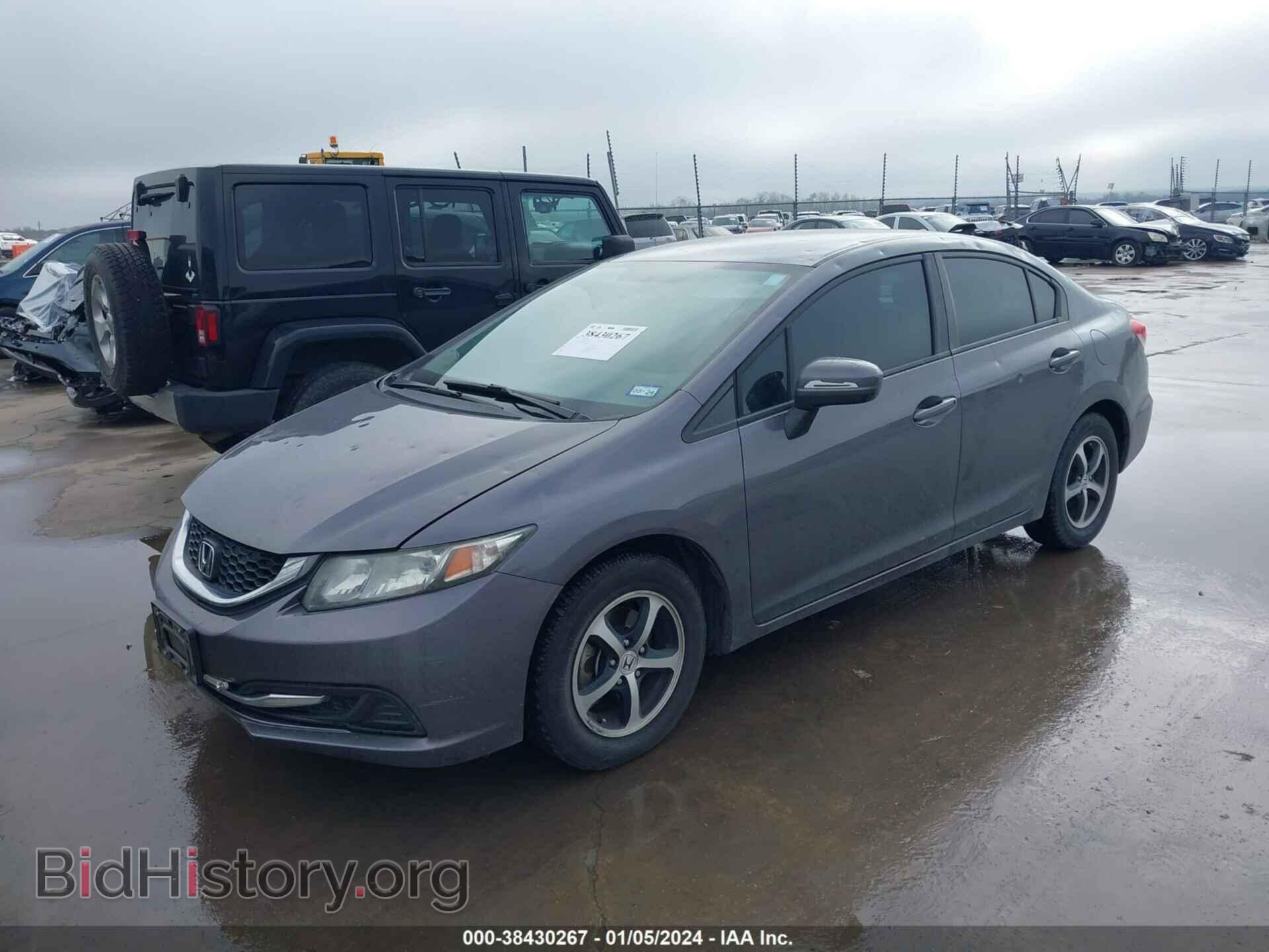 2015 HONDA CIVIC - VIN: 19XFB2F71FE092899 - Фото 2