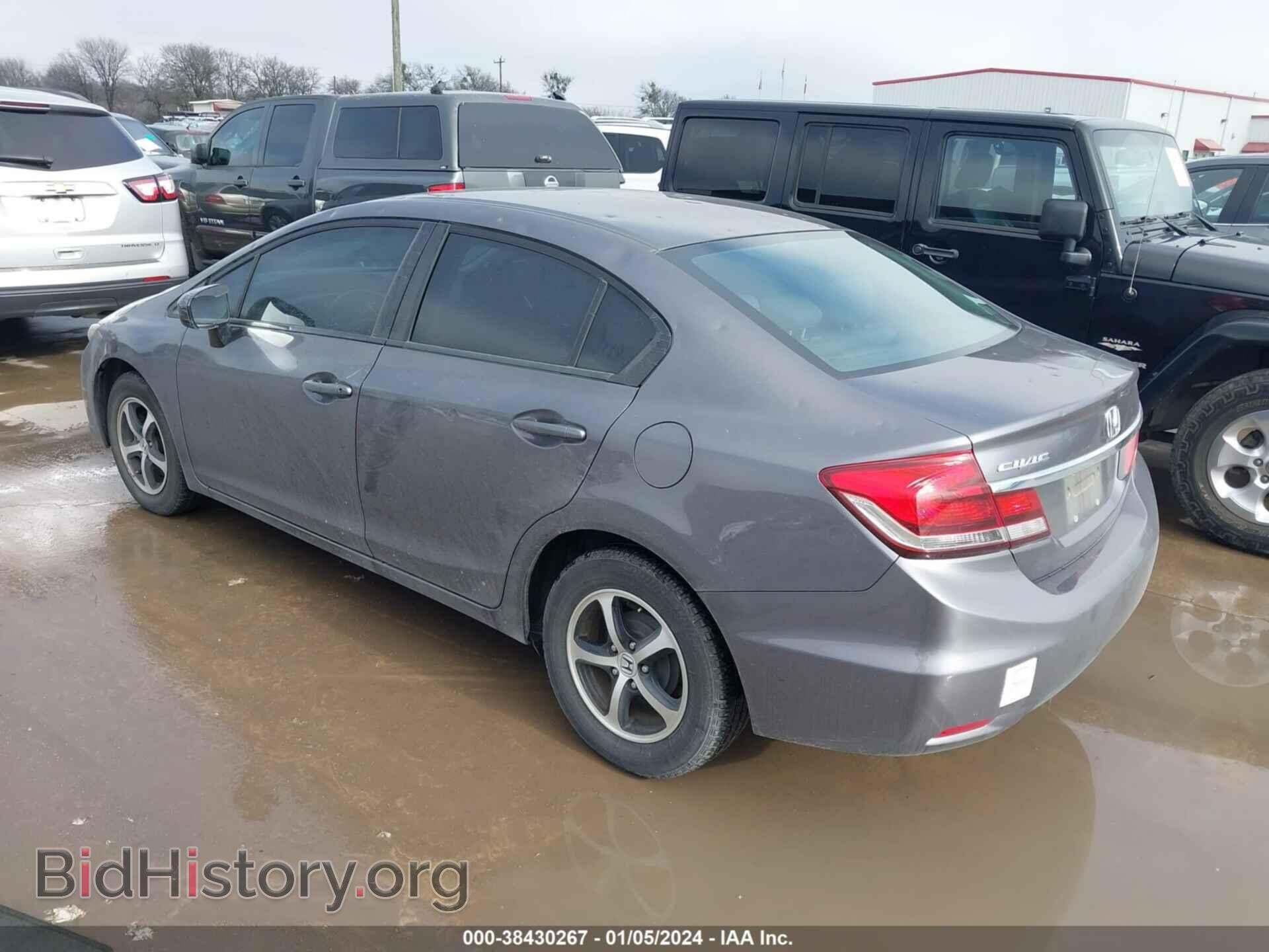 2015 HONDA CIVIC - VIN: 19XFB2F71FE092899 - Фото 3