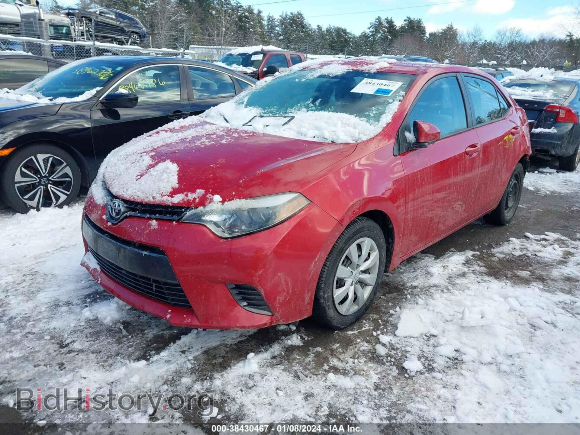 2015 TOYOTA COROLLA - VIN: 2T1BURHE2FC413036 - Фото 2