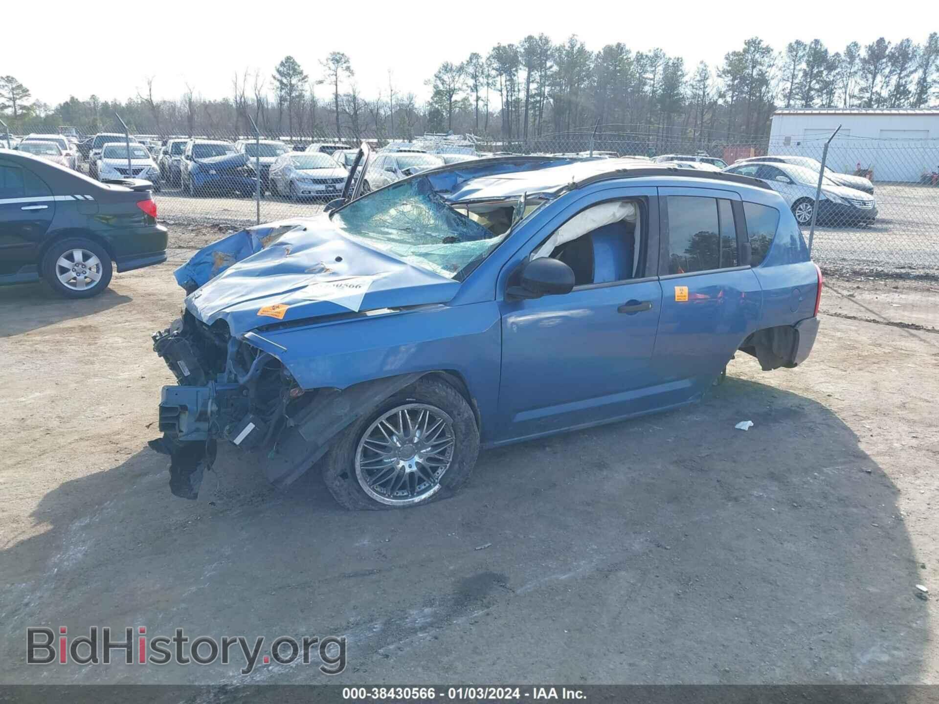 2007 JEEP COMPASS - VIN: 1J8FT47W77D189891 - Фото 2