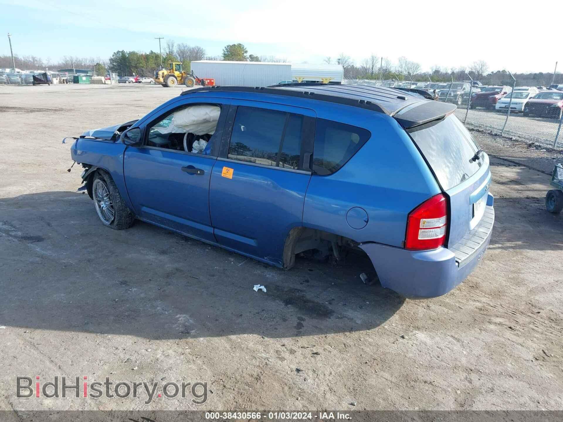 2007 JEEP COMPASS - VIN: 1J8FT47W77D189891 - Фото 3