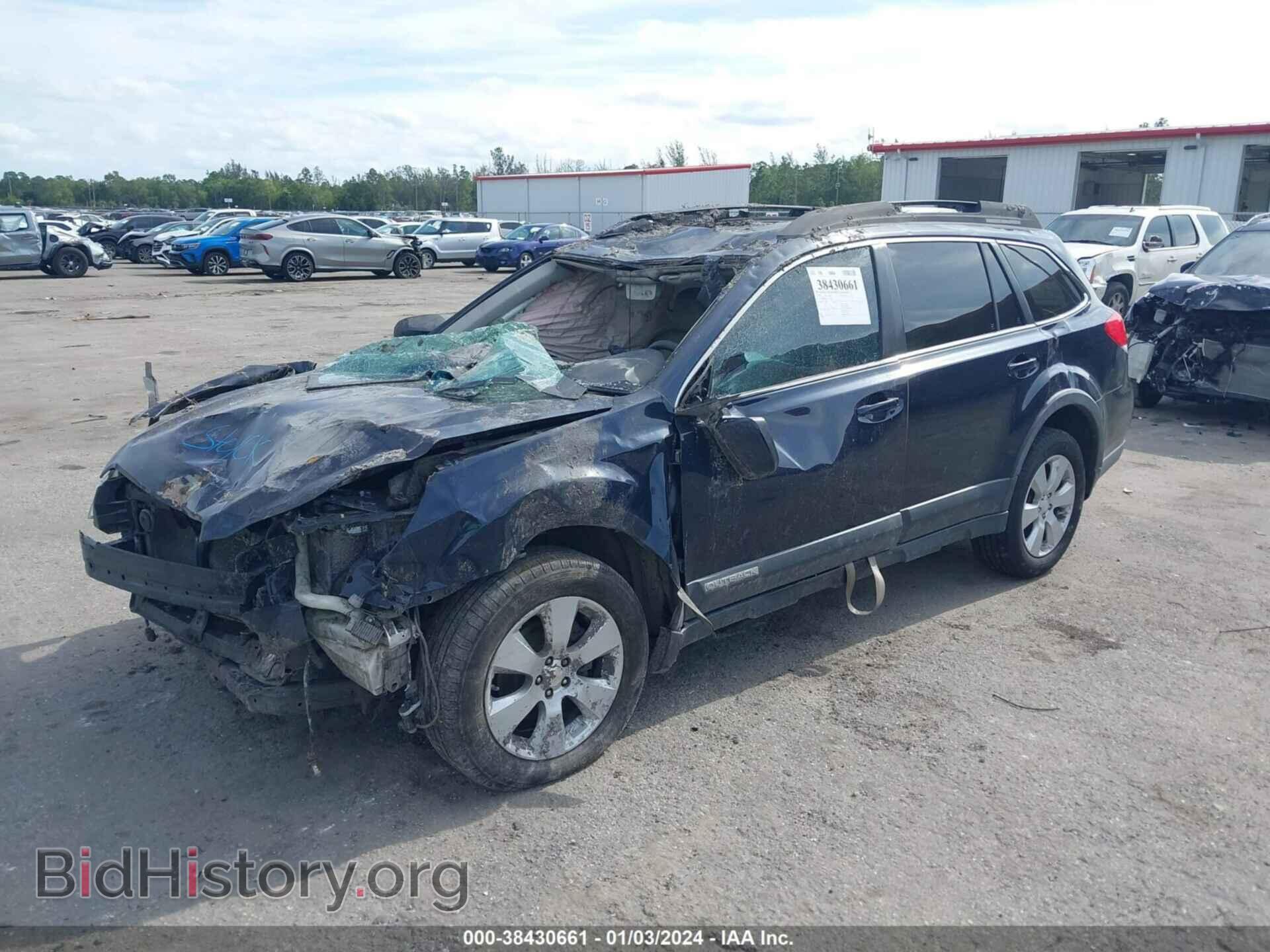2012 SUBARU OUTBACK - VIN: 4S4BRBCC9C3205508 - Фото 2