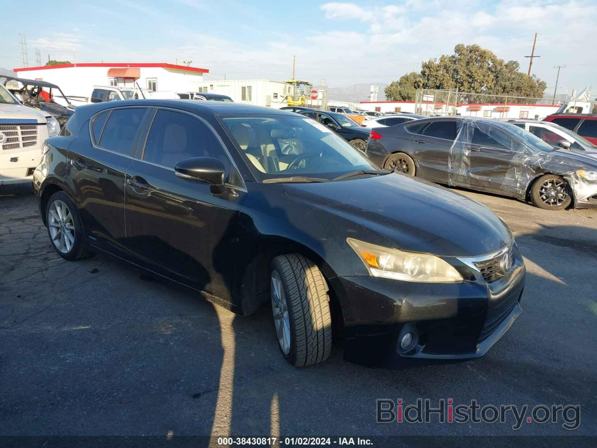 Photo JTHKD5BH2C2064609 - LEXUS CT 200H 2012