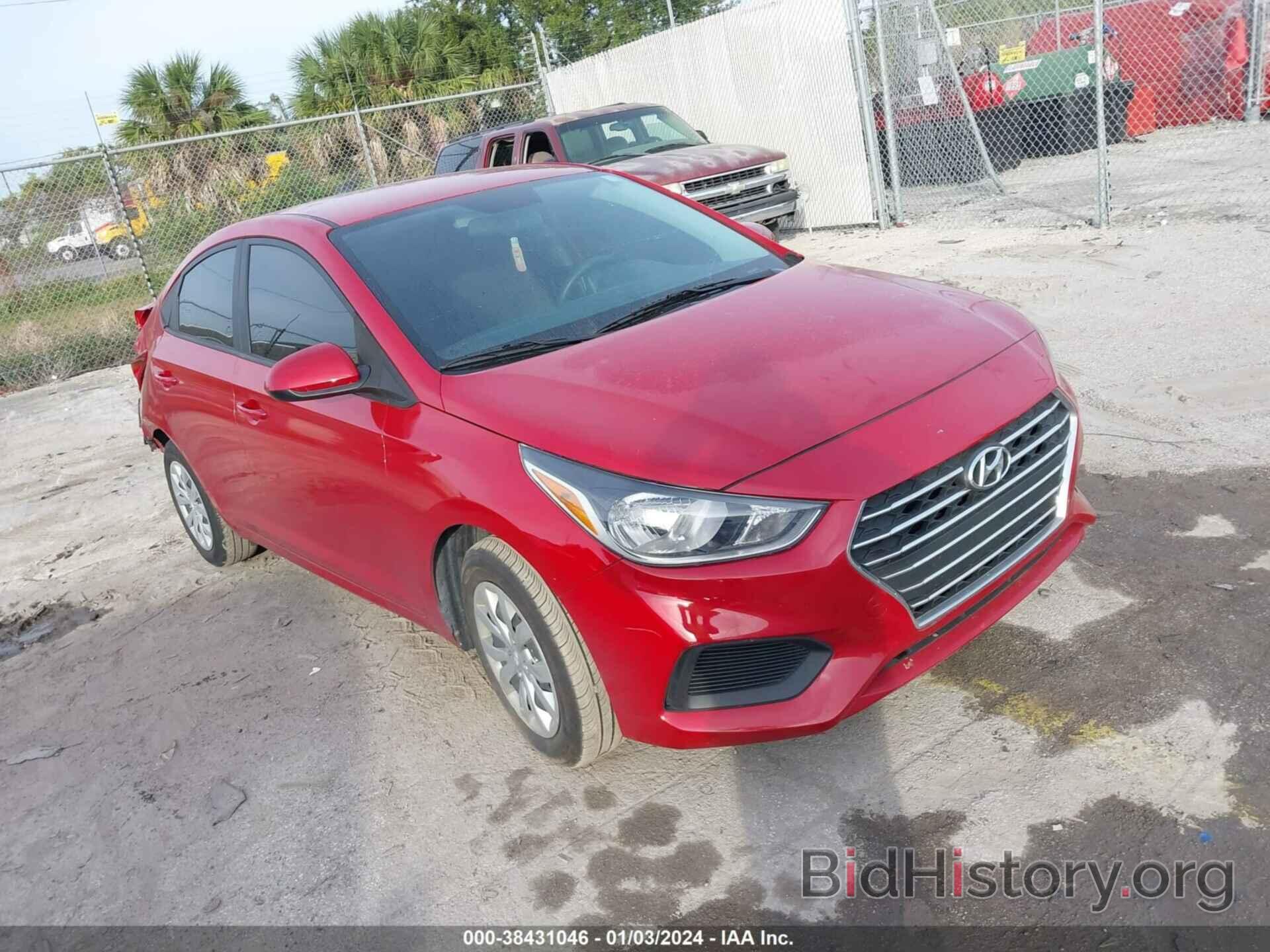 Photo 3KPC24A62NE163393 - HYUNDAI ACCENT 2022