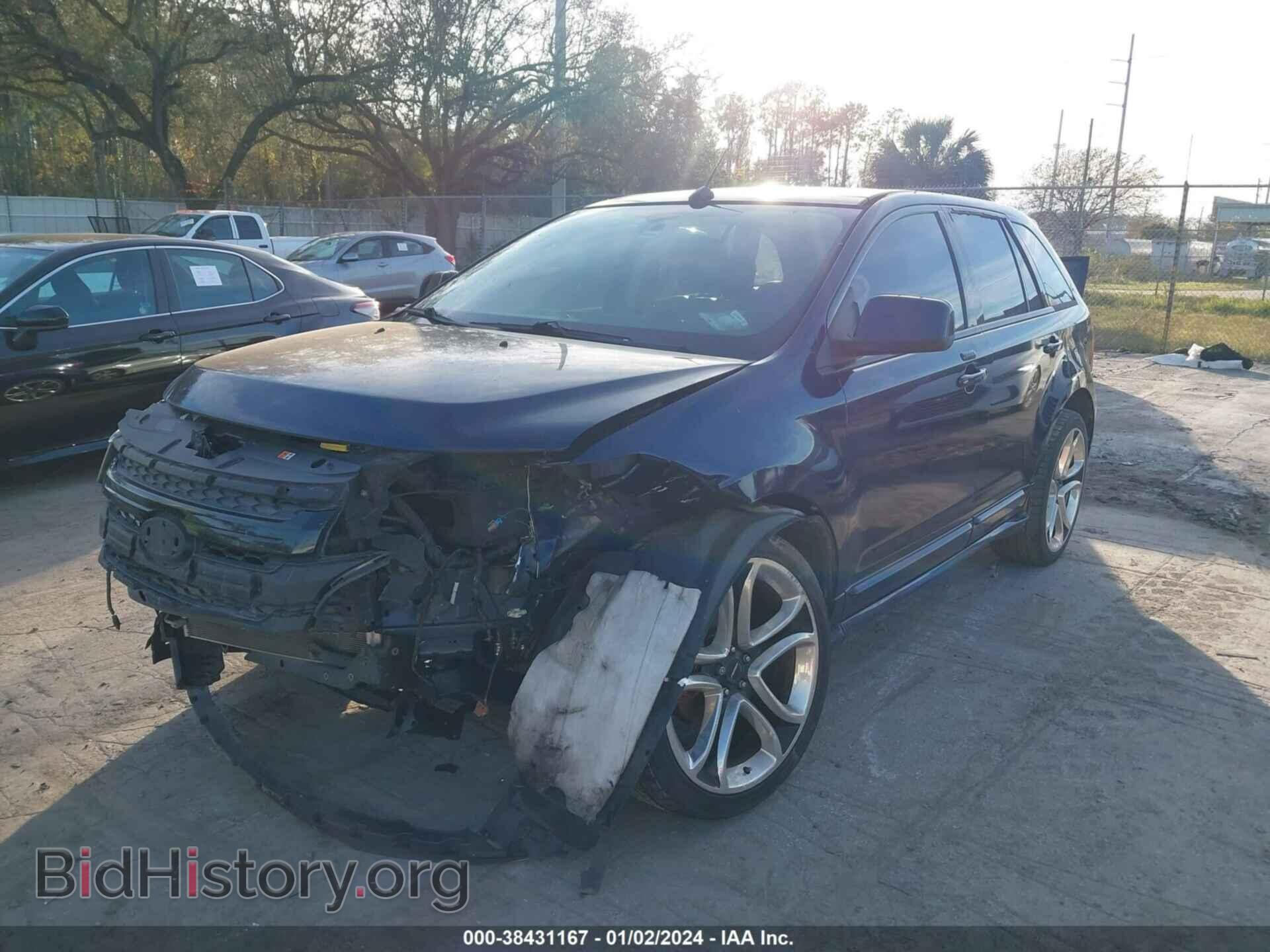 2011 FORD EDGE - VIN: 2FMDK3AK4BBA69610 - Фото 2