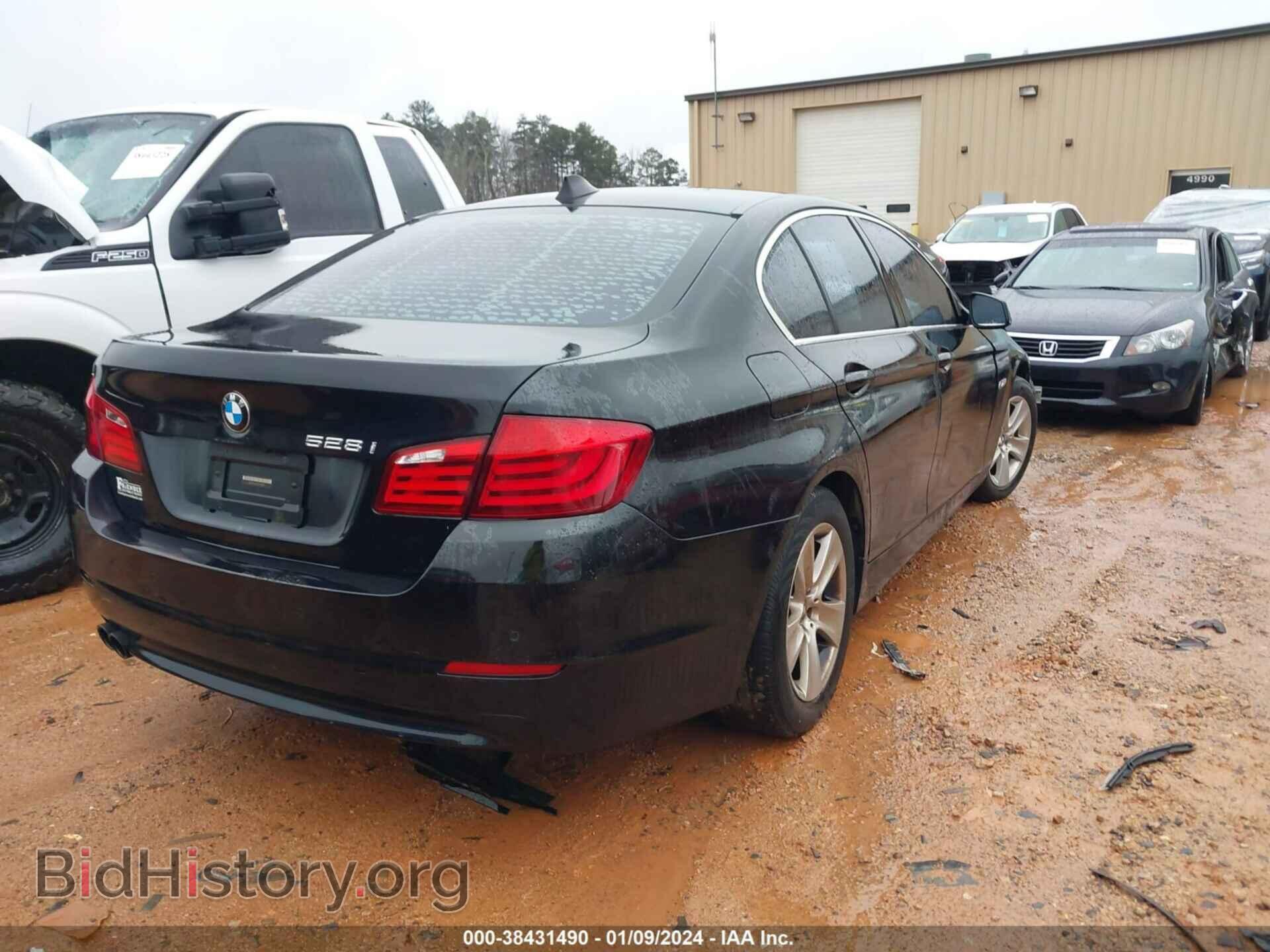 2011 BMW 528I - VIN: WBAFR1C56BC748859 - Фото 4