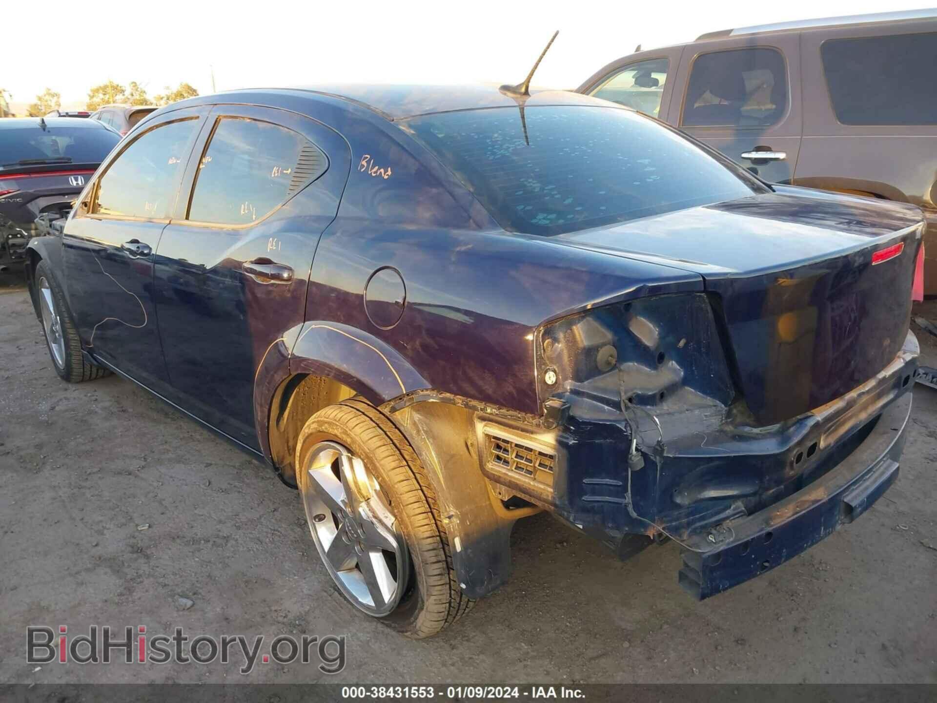 2013 DODGE AVENGER - VIN: 1C3CDZAB8DN657454 - Photo 3