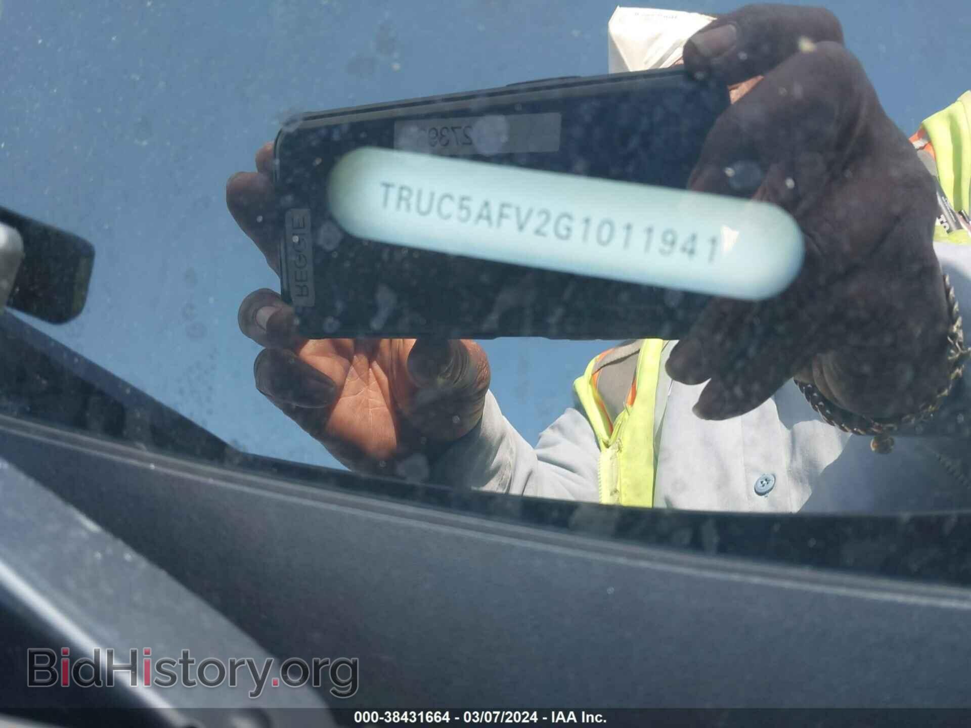 2016 AUDI TT - VIN: TRUC5AFV2G1011941 - Фото 9