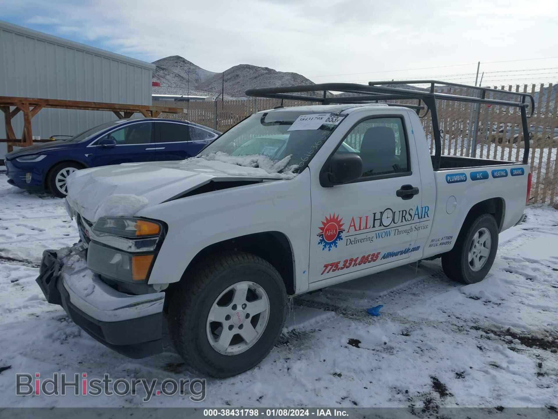 2012 GMC CANYON - VIN: 1GTC5LF91C8139470 - Фото 2