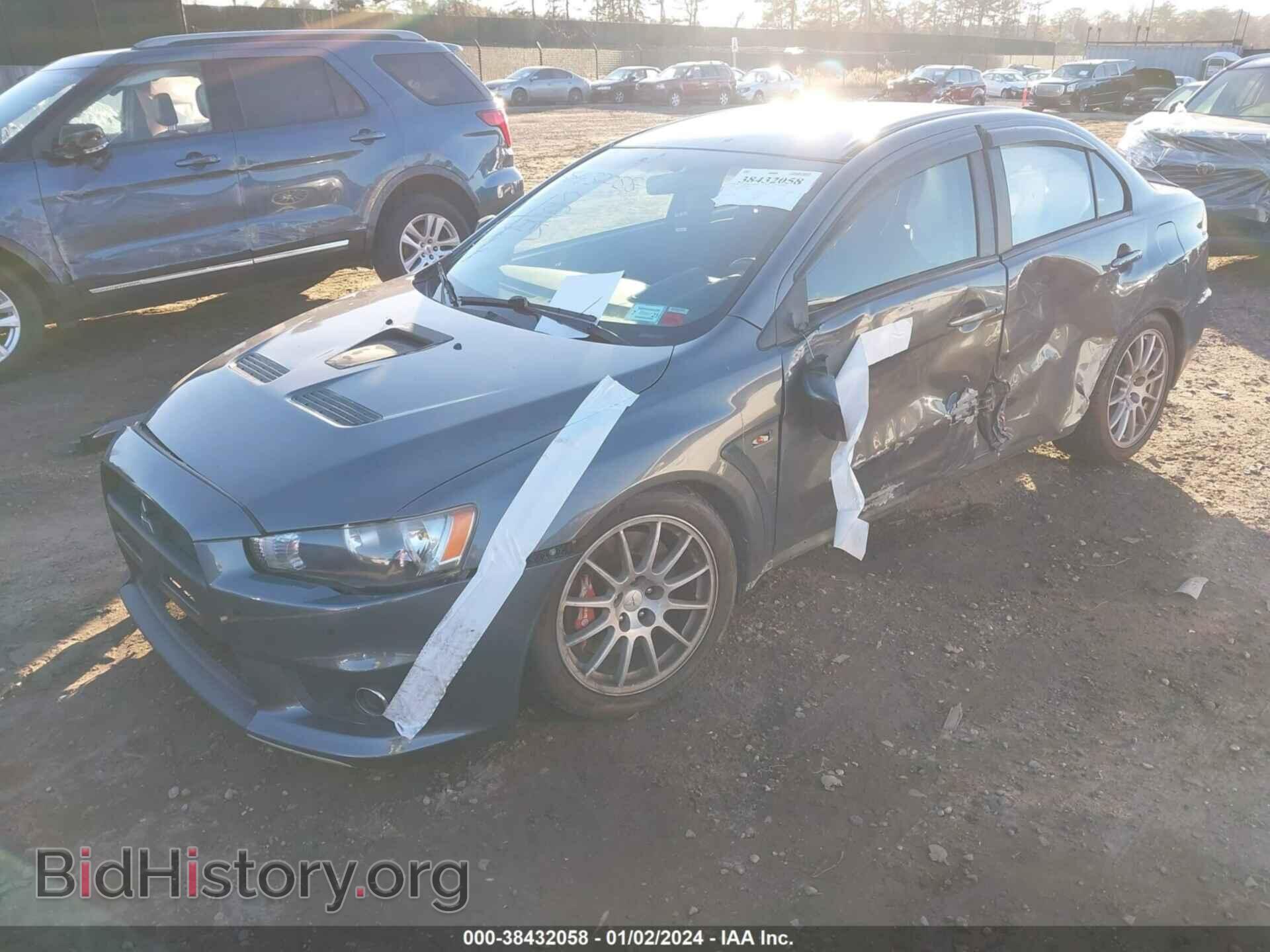 2008 MITSUBISHI LANCER EVOLUTION - VIN: JA3AW86V98U047468 - Photo 2