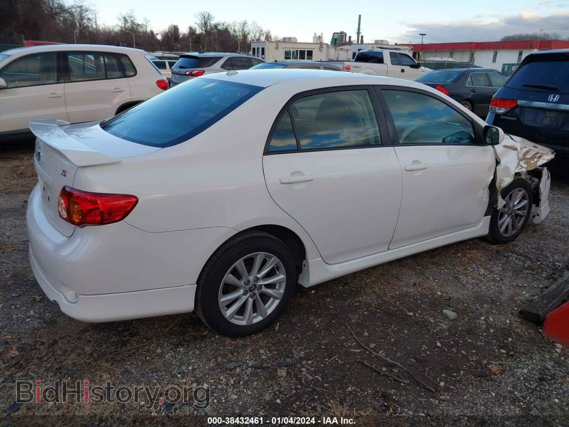 2009 TOYOTA COROLLA - VIN: 2T1BU40E79C168334 - Фото 4