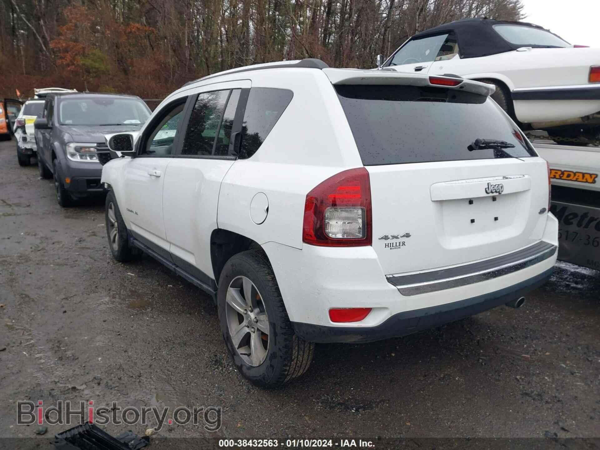 2016 JEEP COMPASS - VIN: 1C4NJDEB9GD784122 - Фото 3
