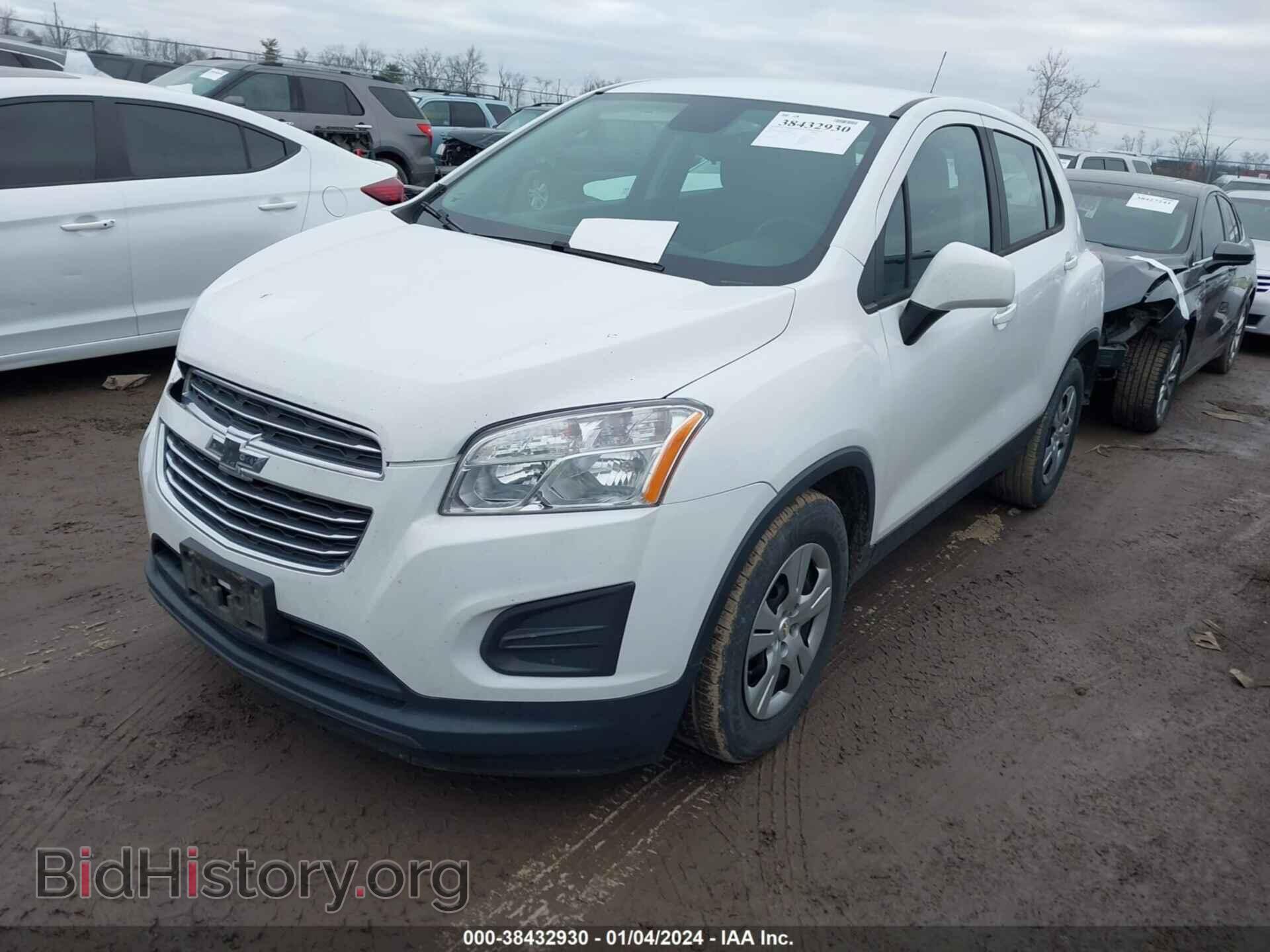 2015 CHEVROLET TRAX - VIN: KL7CJKSB9FB109183 - Фото 2
