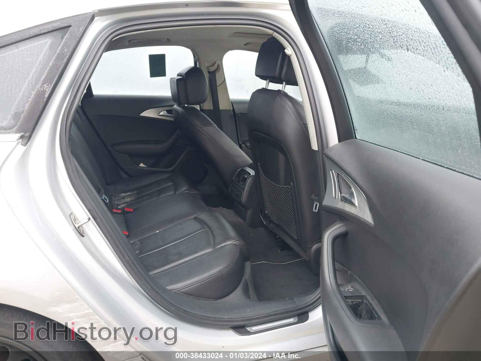 2013 AUDI A6 - VIN: WAUDFAFC2DN063324 - Фото 8