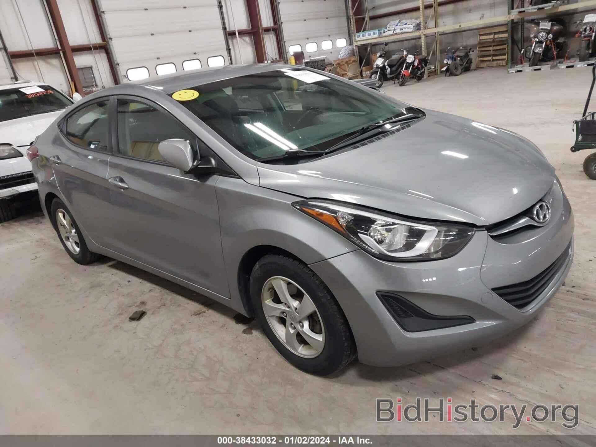 Photo KMHDH4AE6EU214434 - HYUNDAI ELANTRA 2014