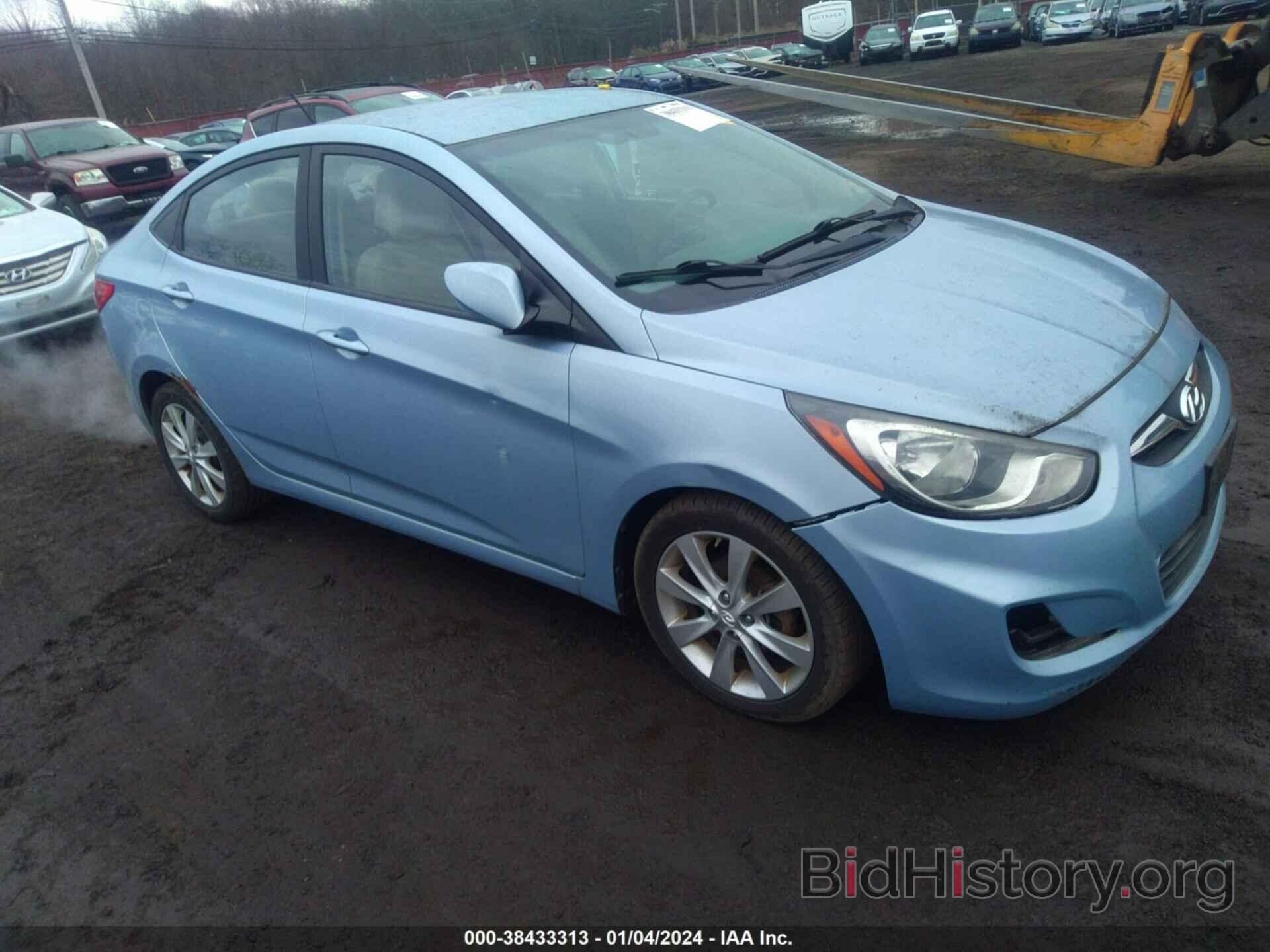 Photo KMHCU4AE3CU069678 - HYUNDAI ACCENT 2012