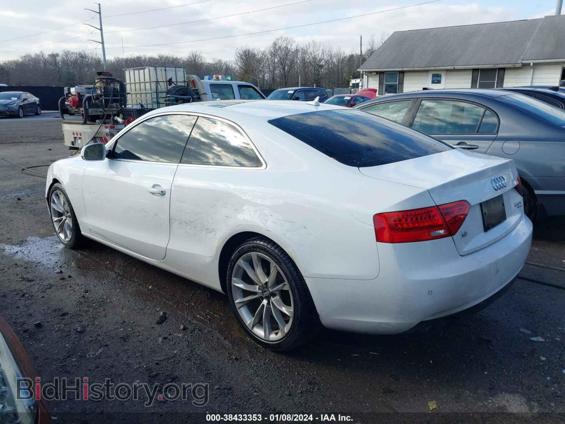 2013 AUDI A5 - VIN: WAULFAFRXDA069802 - Фото 3