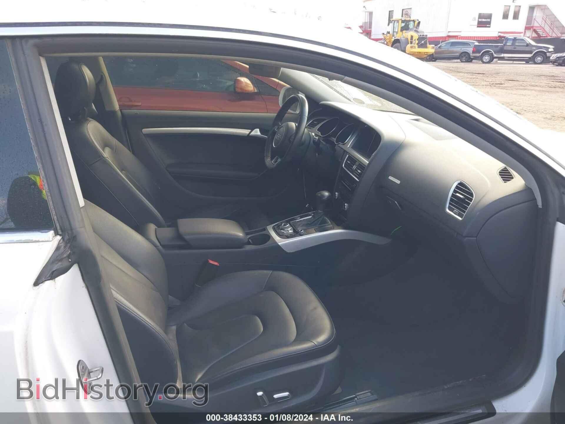 2013 AUDI A5 - VIN: WAULFAFRXDA069802 - Фото 5