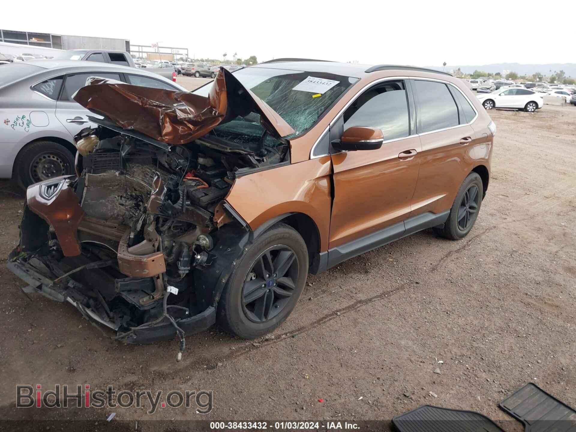 2017 FORD EDGE - VIN: 2FMPK3J84HBC69011 - Фото 2