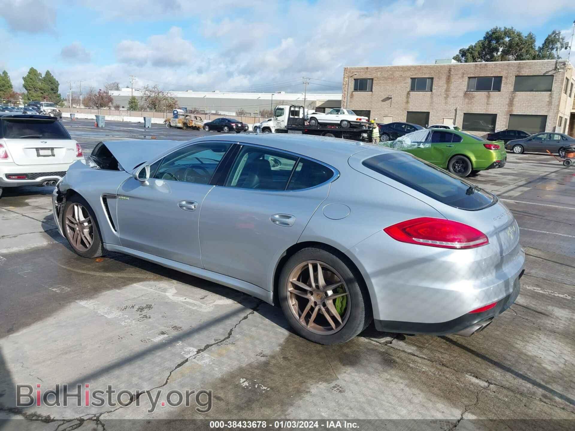 2014 PORSCHE PANAMERA E-HYBRID - VIN: WP0AD2A74EL044508 - Фото 3