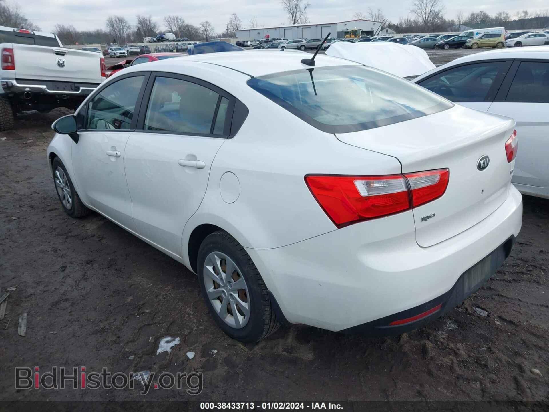 2014 KIA RIO - VIN: KNADM4A33E6395301 - Фото 3