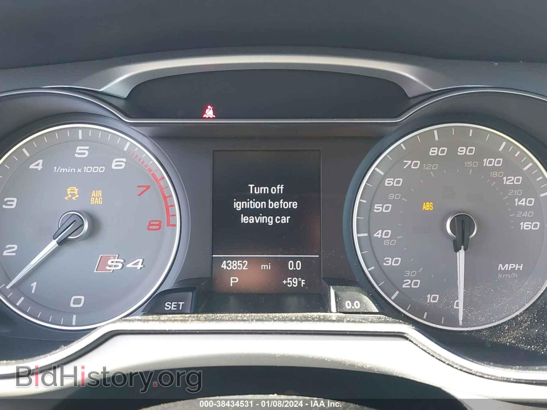 2015 AUDI S4 - VIN: WAUBGAFL6FA120011 - Photo 7