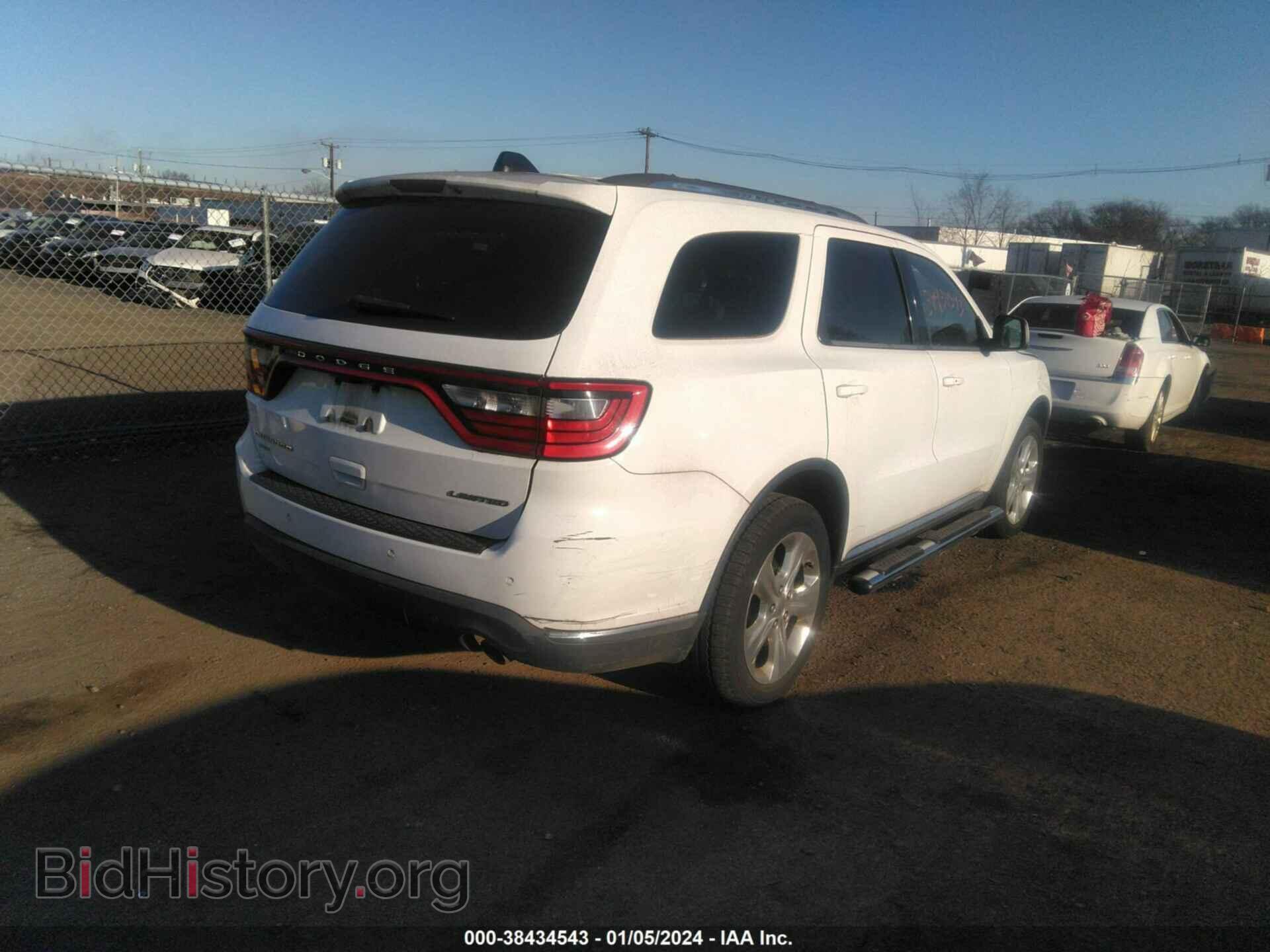 2015 DODGE DURANGO - VIN: 1C4RDJDG3FC801635 - Фото 4