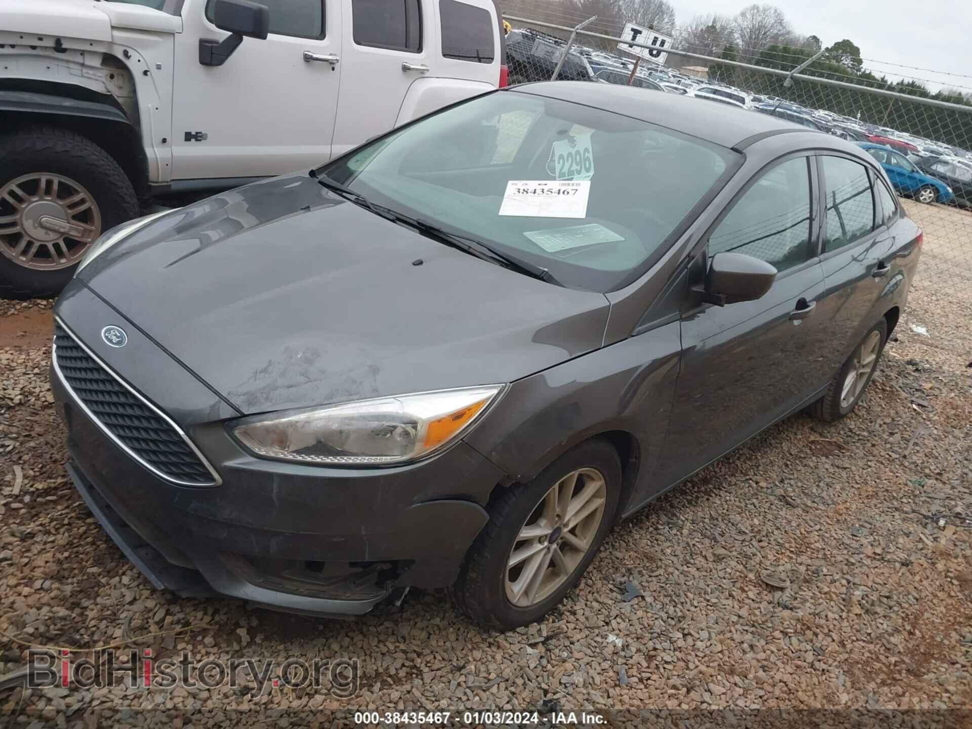 2018 FORD FOCUS - VIN: 1FADP3FE5JL275063 - Фото 2