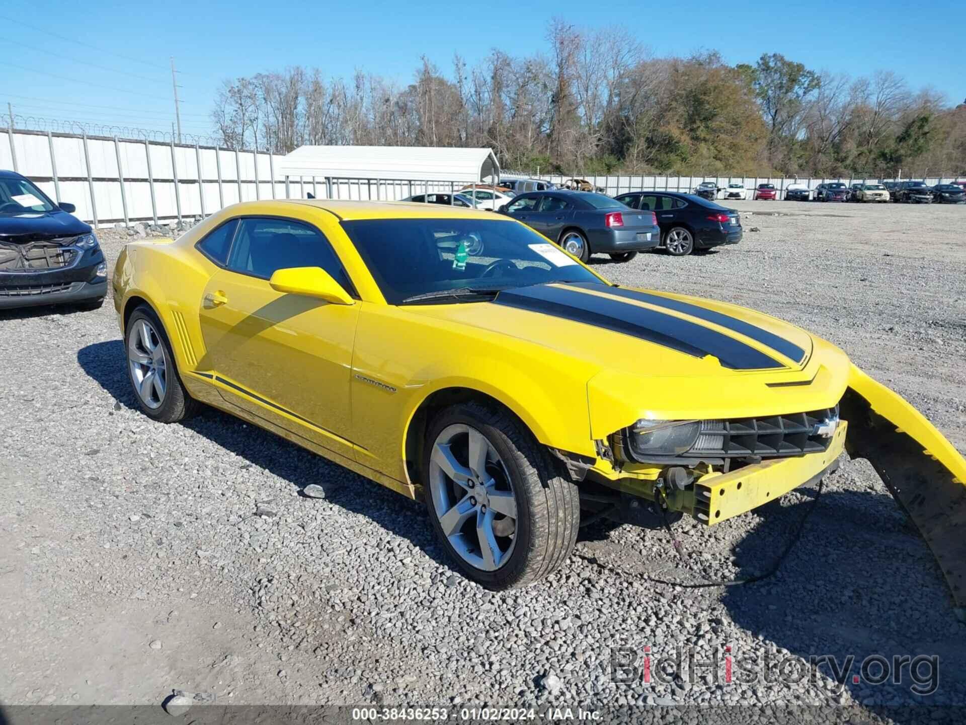 Photo 2G1FS1EW1C9177439 - CHEVROLET CAMARO 2012